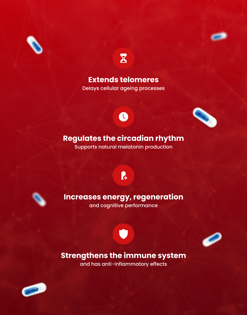 Epithalon anti-ageing peptide – extends telomeres, regulates circadian rhythm, increases energy and regeneration, strengthens immune system – Synthagen Labs