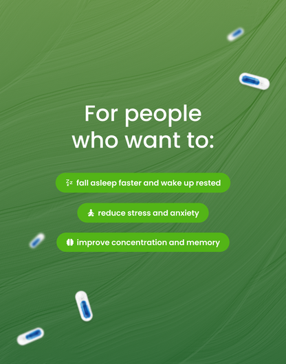 For people who want better sleep, less stress and improved concentration – Synthagen Labs